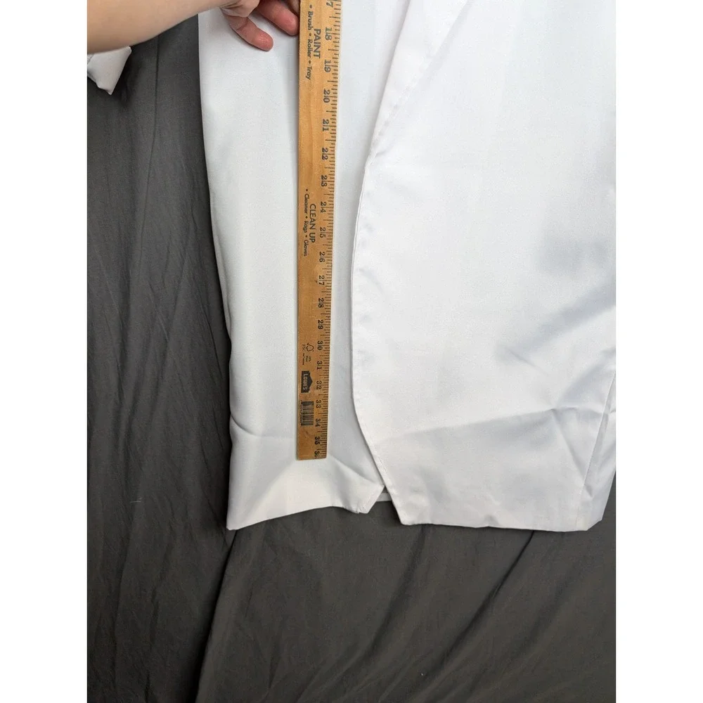 Spirit Halloween Rick Costume‎ Lab Coat Wig Adult Small/Med